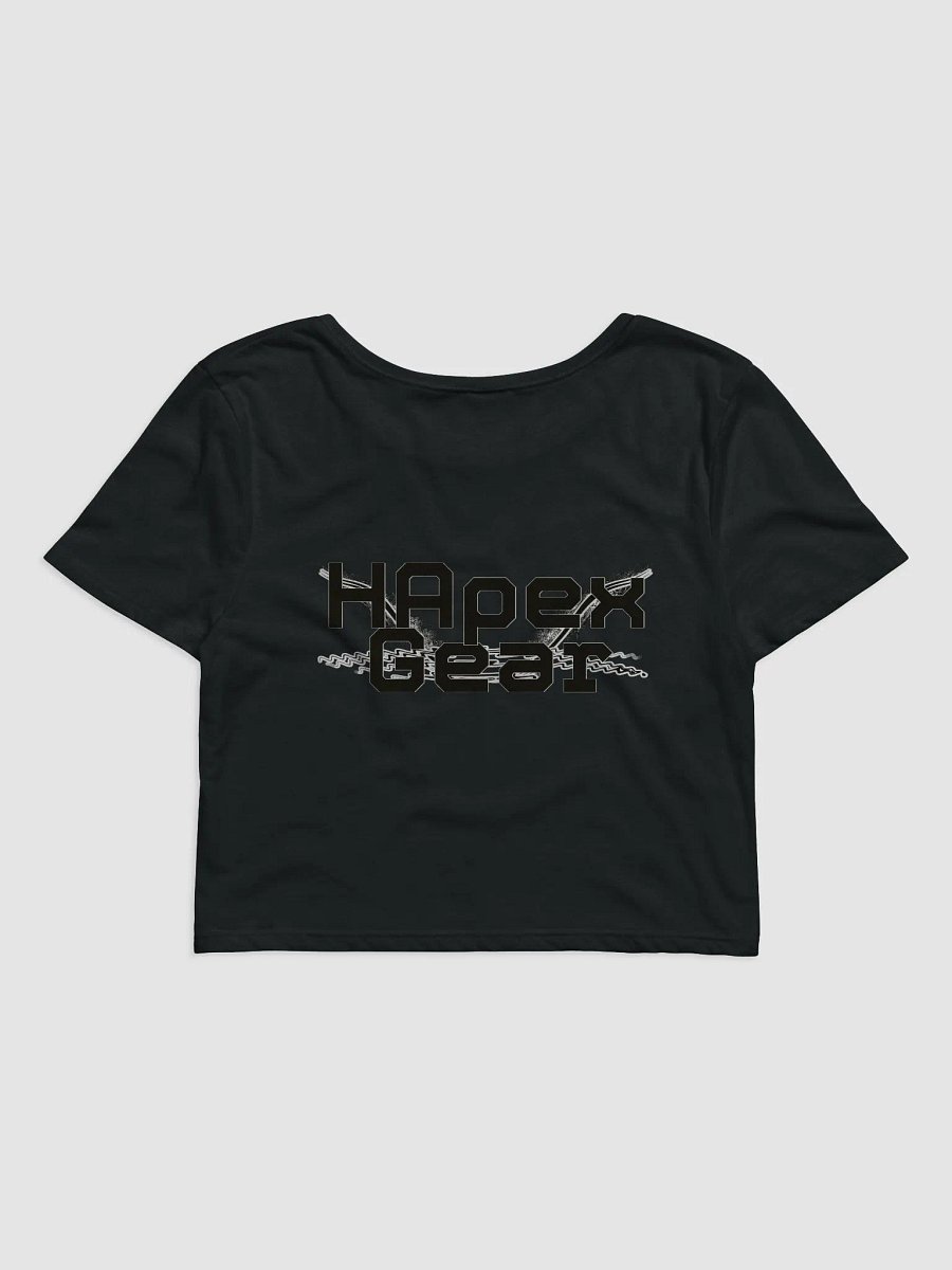Women's Crop Tee - Black HApex Gear Black Logo product image (1)