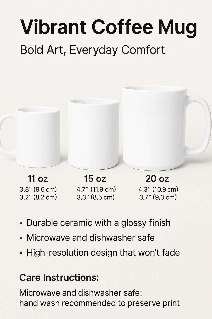 Singer From Kazakhstan Vivid Groovy Mug product image (2)