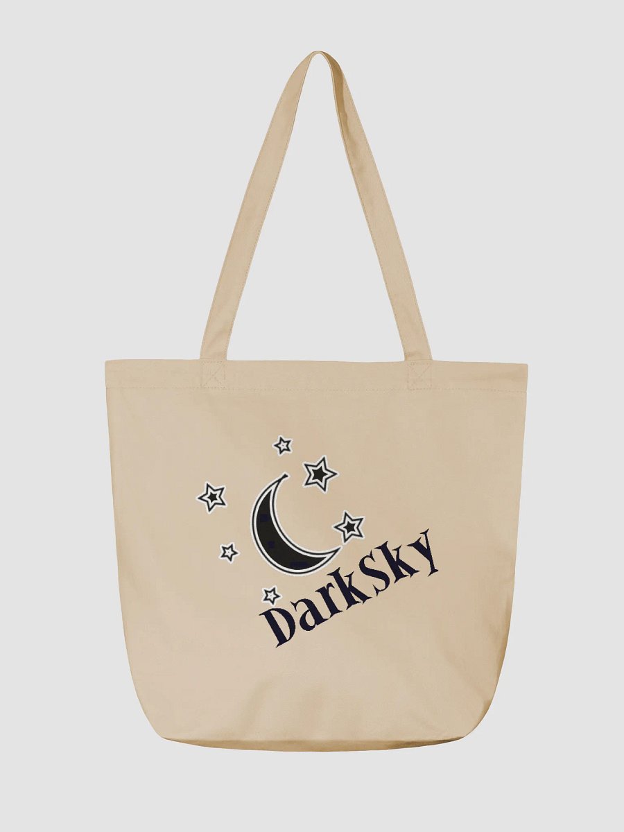 DarkSky Logo Eco Tote Bag (Black) product image (2)