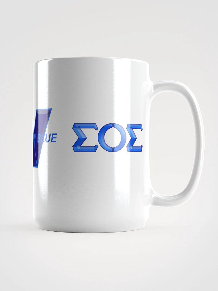 Winnipeg Boy Blue White Glossy Mug by Mugz product image (1)