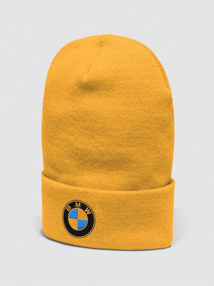 Symmetric Blue Bliss Beanie BMW logo product image (9)