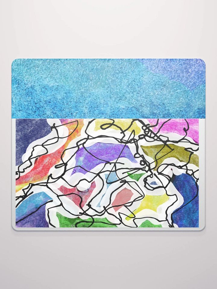 Blue -Muti-color mouse pad product image (2)