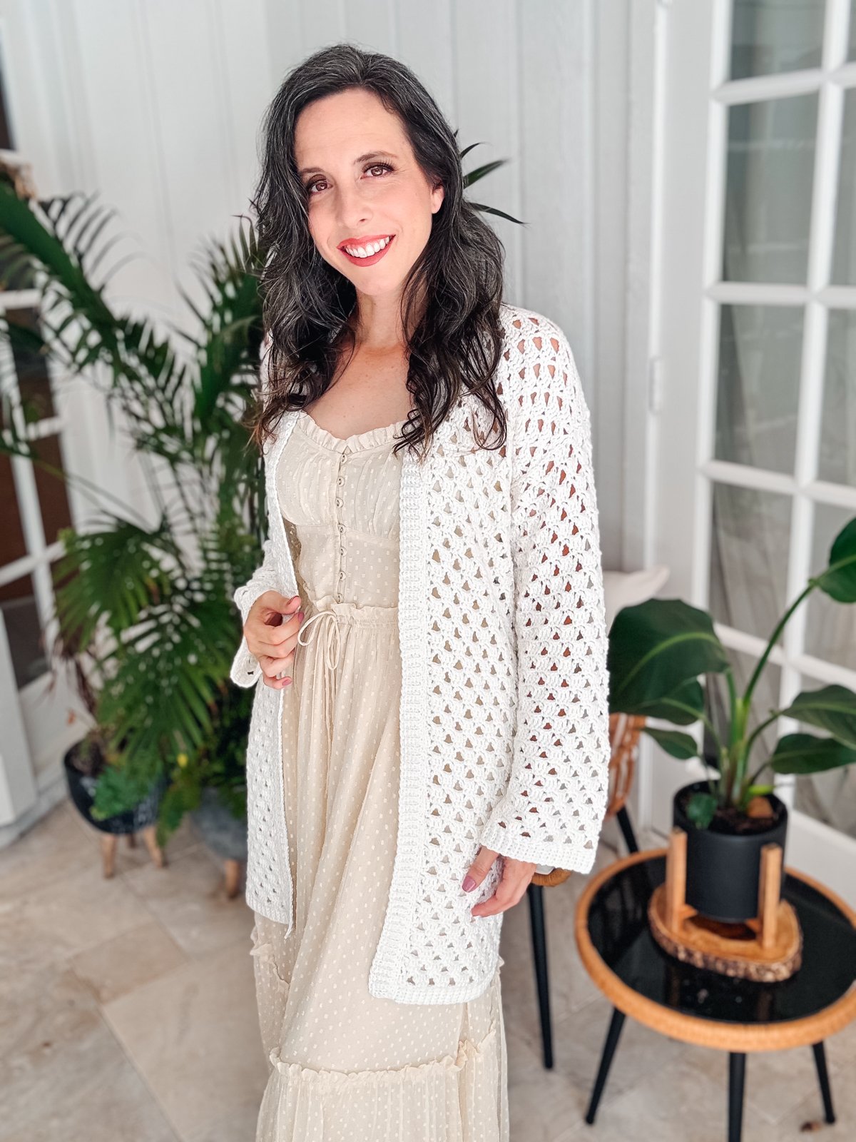 The Regency Flat Crochet Cardigan Pattern XS-5X product image (5)
