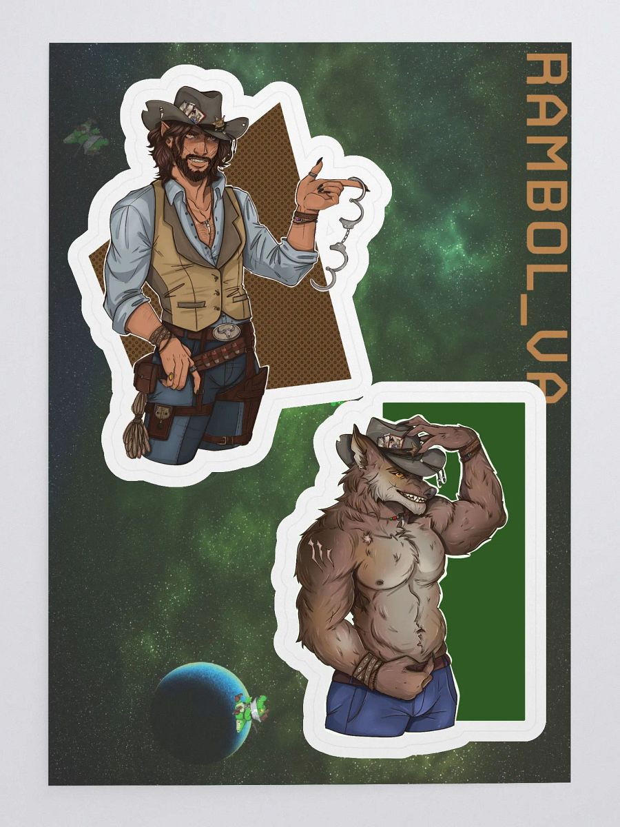 Silas sticker sheet product image (3)