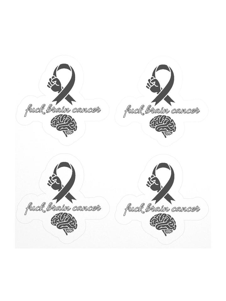 Fuck cancer stickers product image (1)