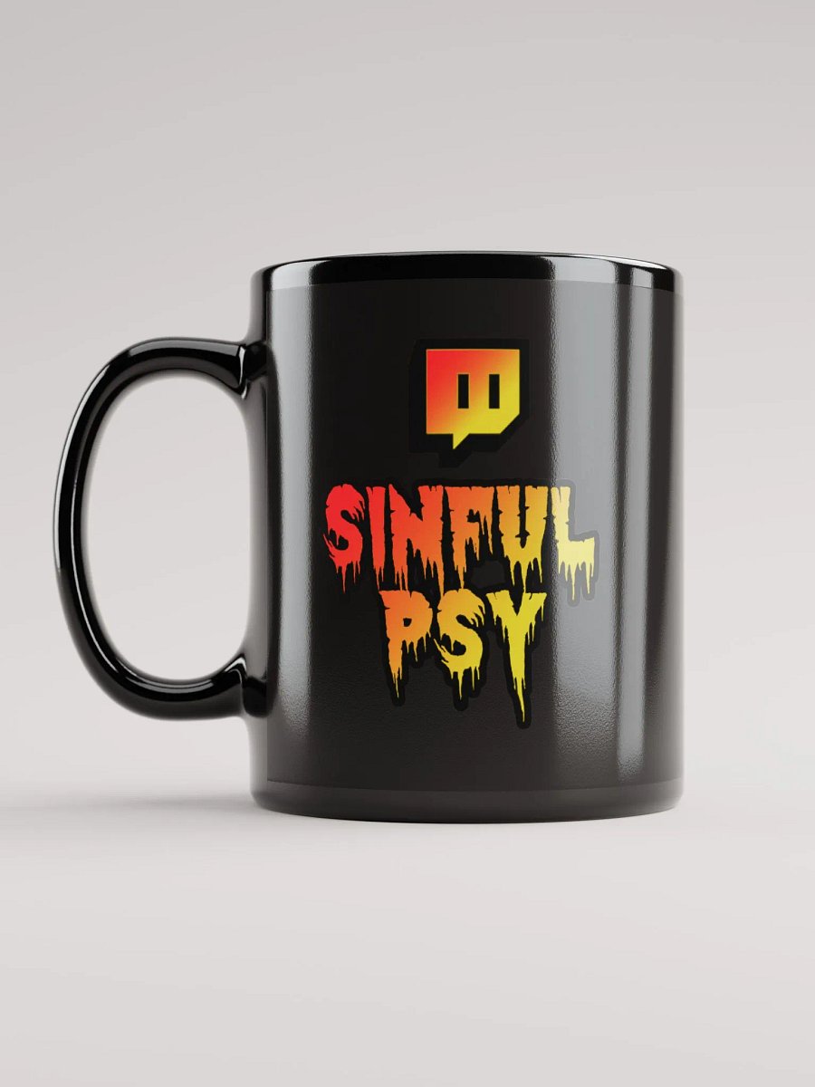 Scorpion X Gengar Black Glossy Mug product image (6)