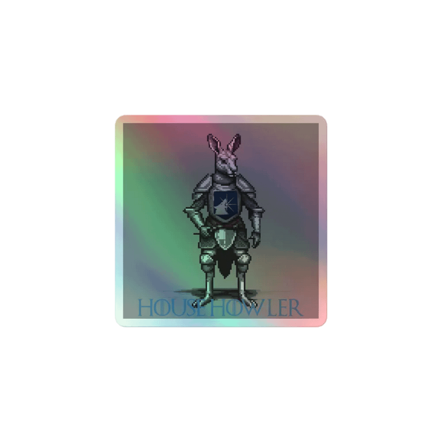 Gamer Down Under Holo Sticker product image (1)