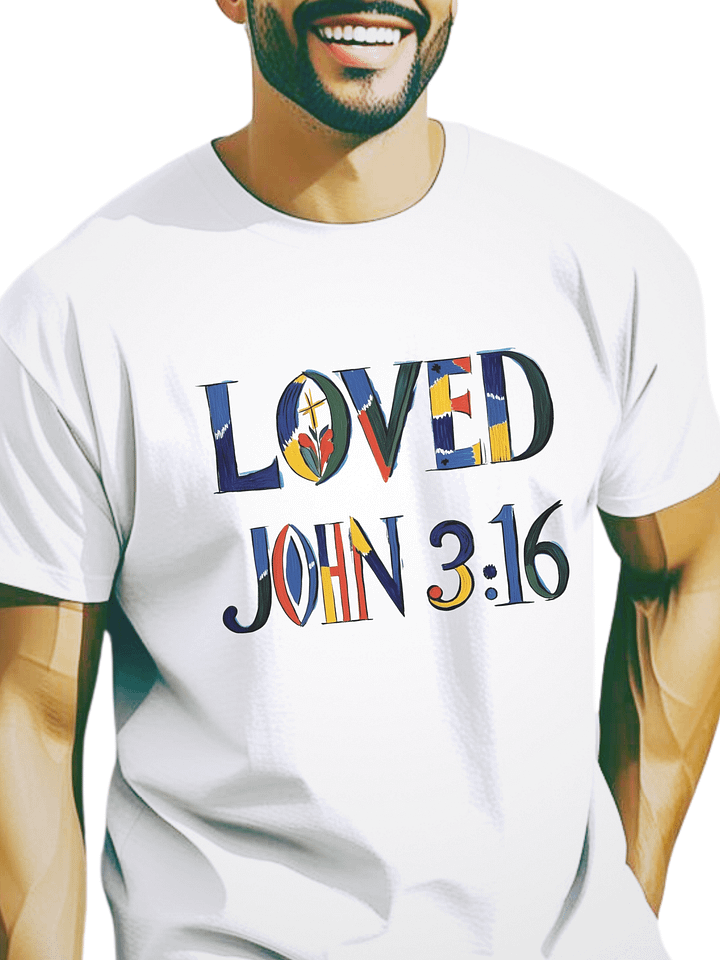 John 3:16 Fiery Brushwork product image (6)