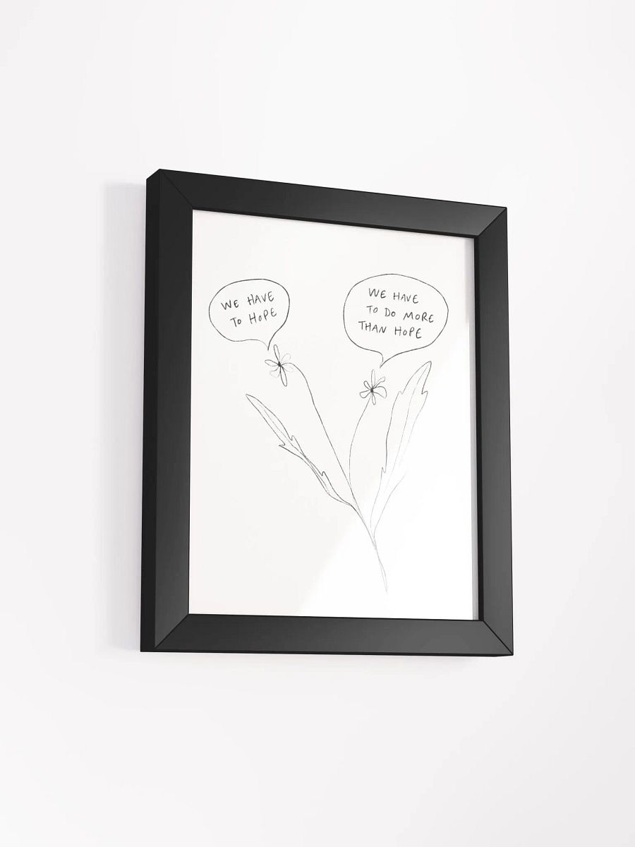 More Than Hope Framed Art Print product image (2)