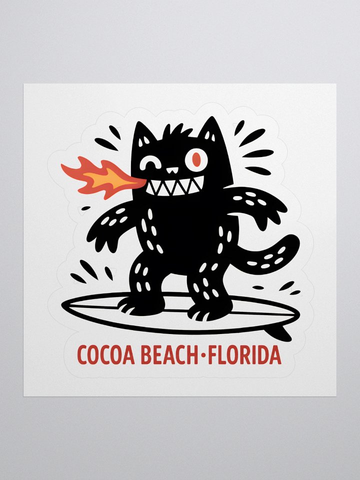Cocoa Beach Florida | Surf Sticker product image (2)