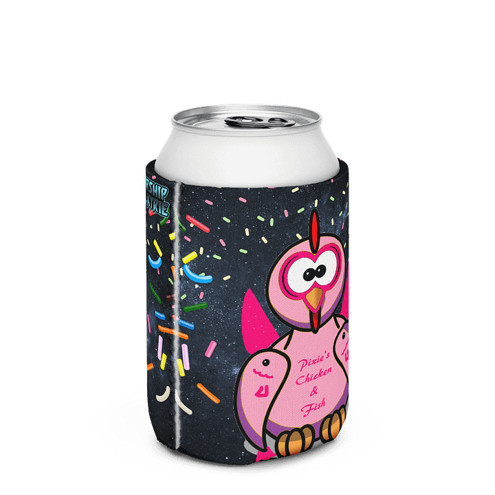 Starship Valkyrie Pixie's Chicken and Fish Coozie product image (2)