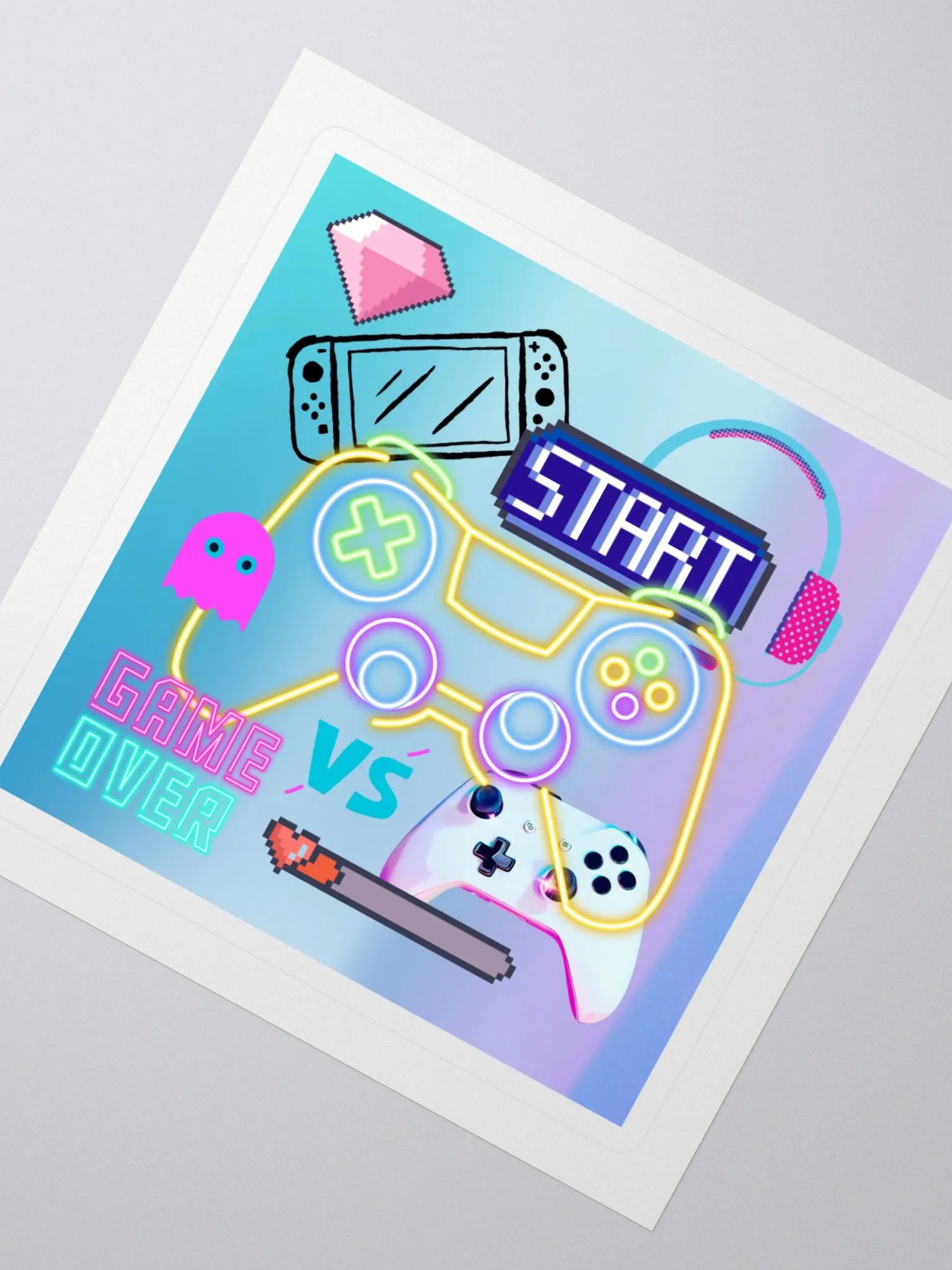 Retro Gaming Sticker Pack product image (2)