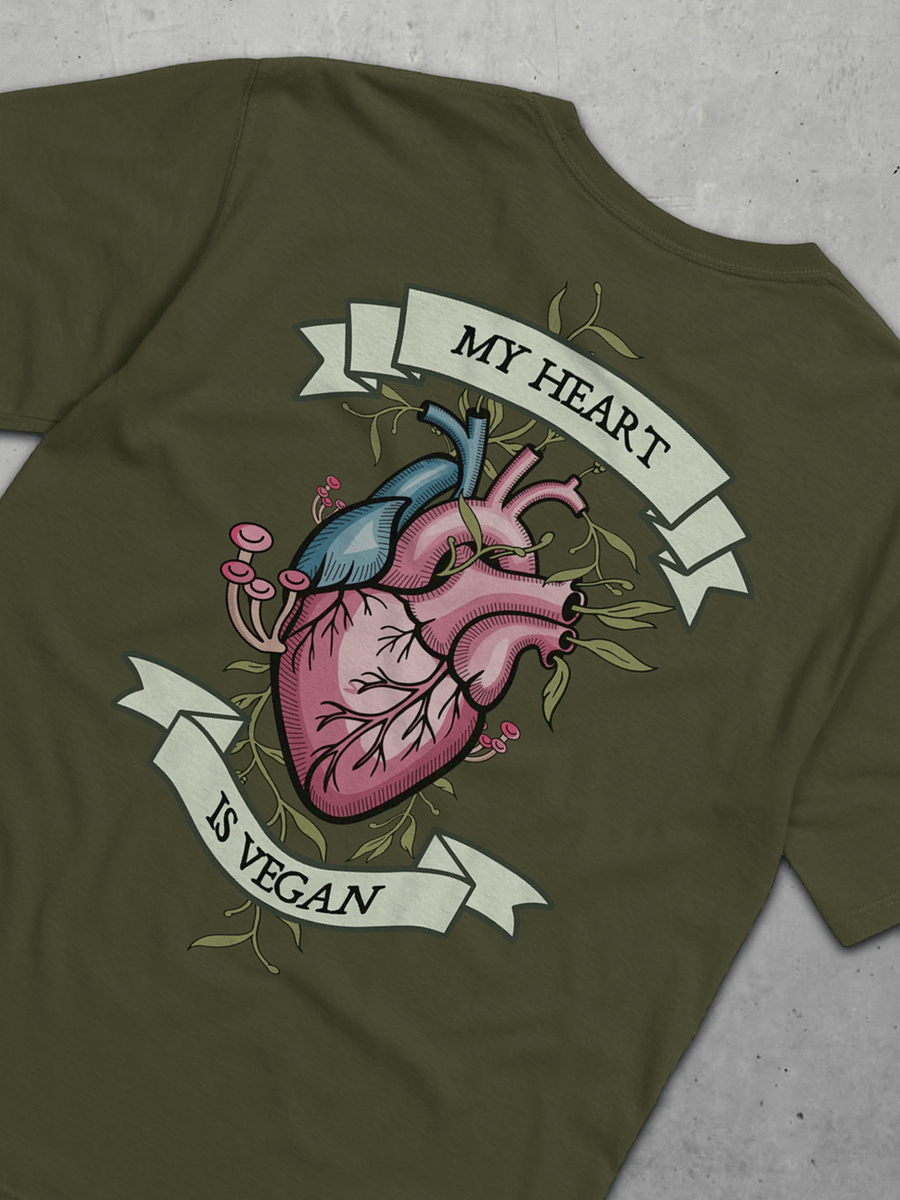 My Heart Is Vegan Tee product image (15)