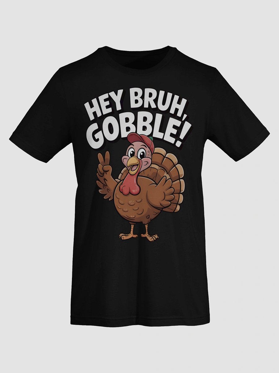 Gobble Peace Cartoon Turkey T-Shirt product image (67)
