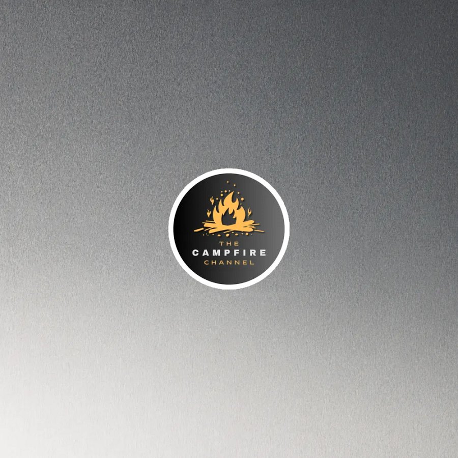 Campfire Channel Logo Die-Cut Magnets product image (3)