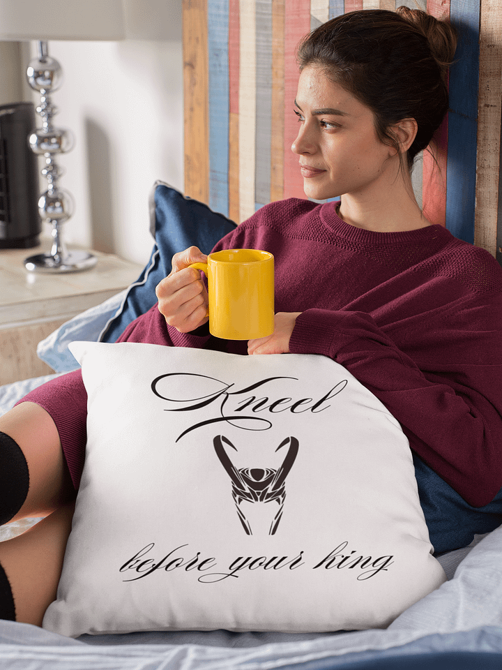 Loki pillow - Love the Michief product image (1)