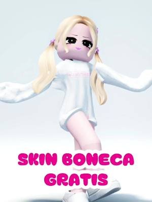 Skin de Boneca Grátis 💕 #litahgamer #roblox #tutorialroblox 