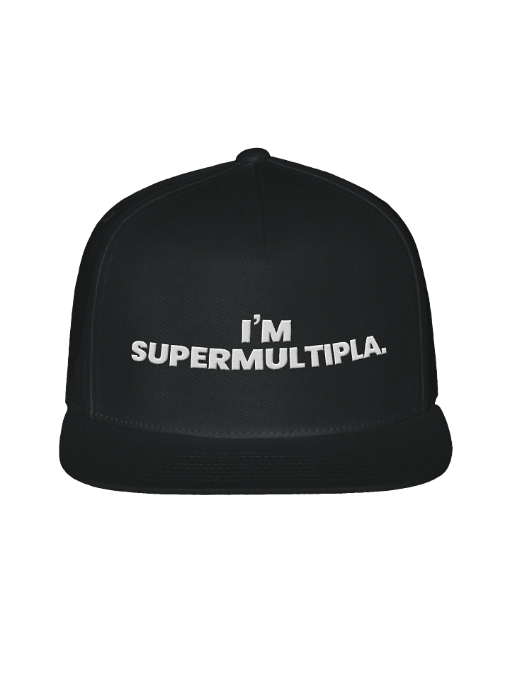 I’M SUPERMULTIPLA Yupoong Flat Snapback Cap product image (1)