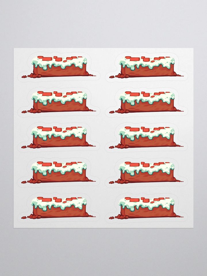 10x "I'll Make a Cake" Sticker Pack product image (1)