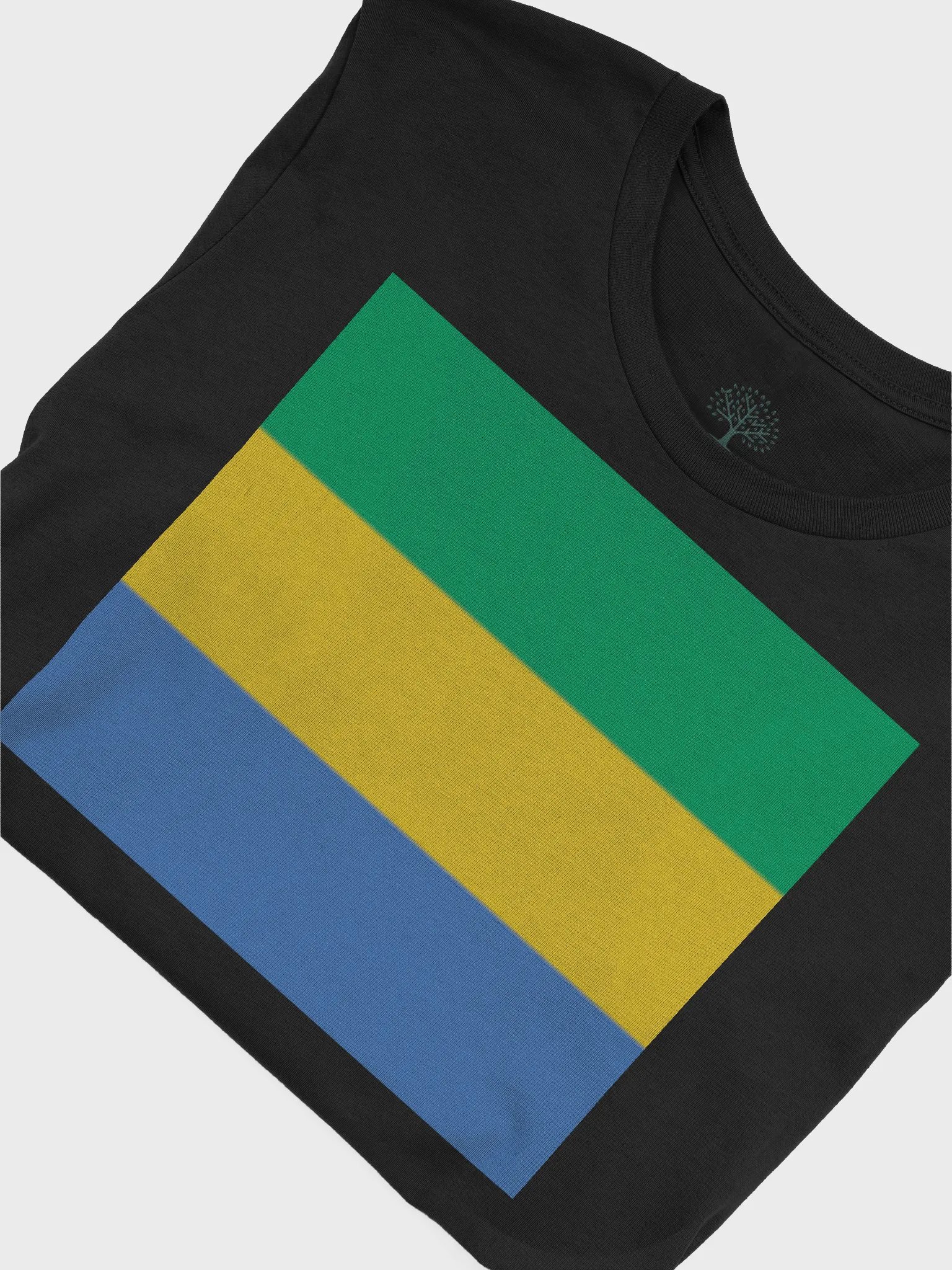 Exclusive Unisex Gabon Flag Graphic Tee by Graphic Grove product image (7)