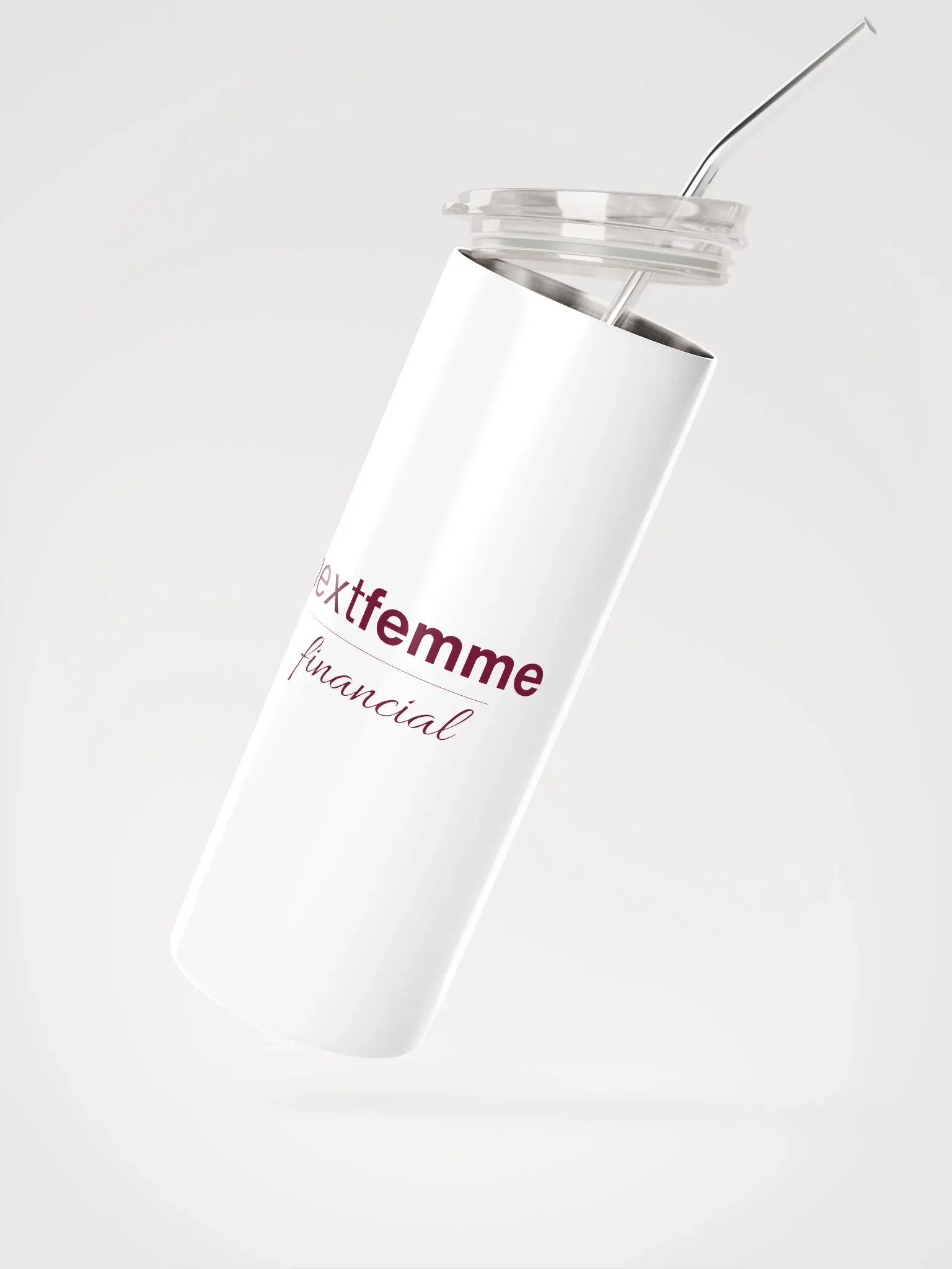 Eco-Friendly Tumbler with Maroon Logotype product image (2)