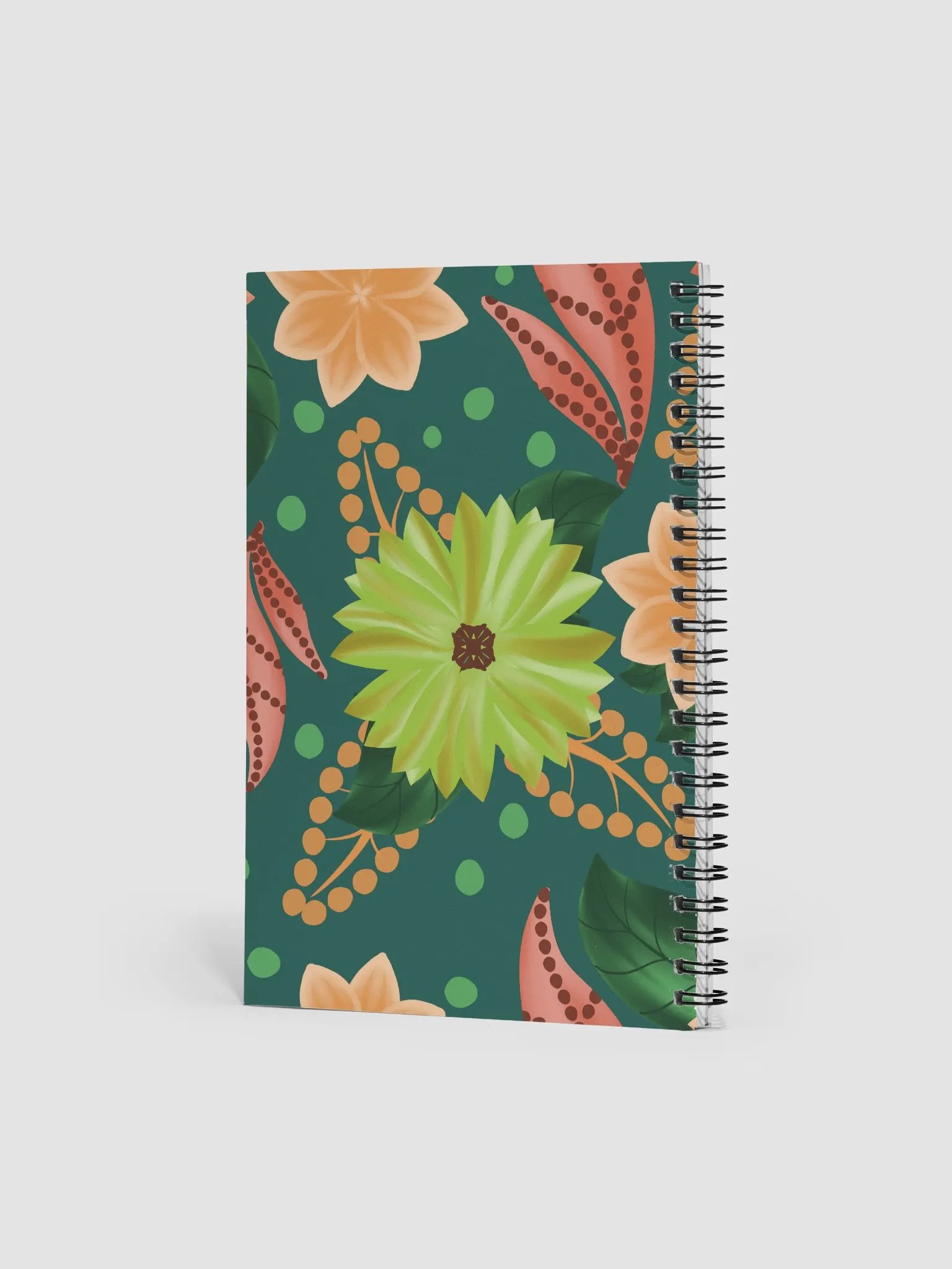 El Yunque Teal Floral Journal product image (2)