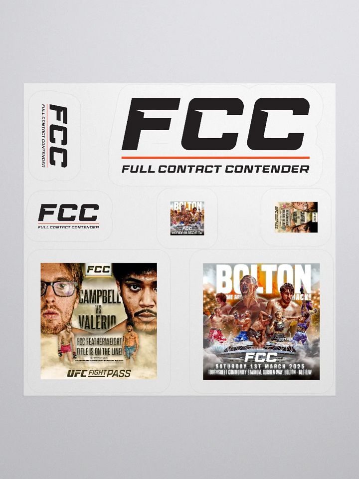 FCC 41 Sticker Set product image (2)