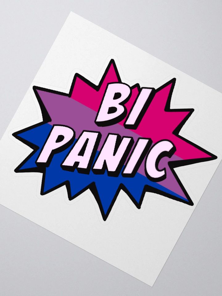 Bi-Panic Sticker product image (2)