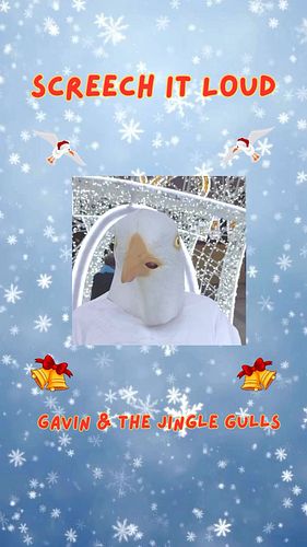 Screech it Loud by Gavin and the Jingle Gulls - a song to get your wings flapping and your toes tapping. Spreading cheer and ...