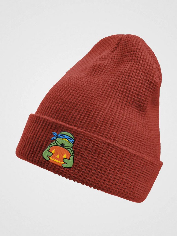 Fall Leo Waffle Beanie product image (2)