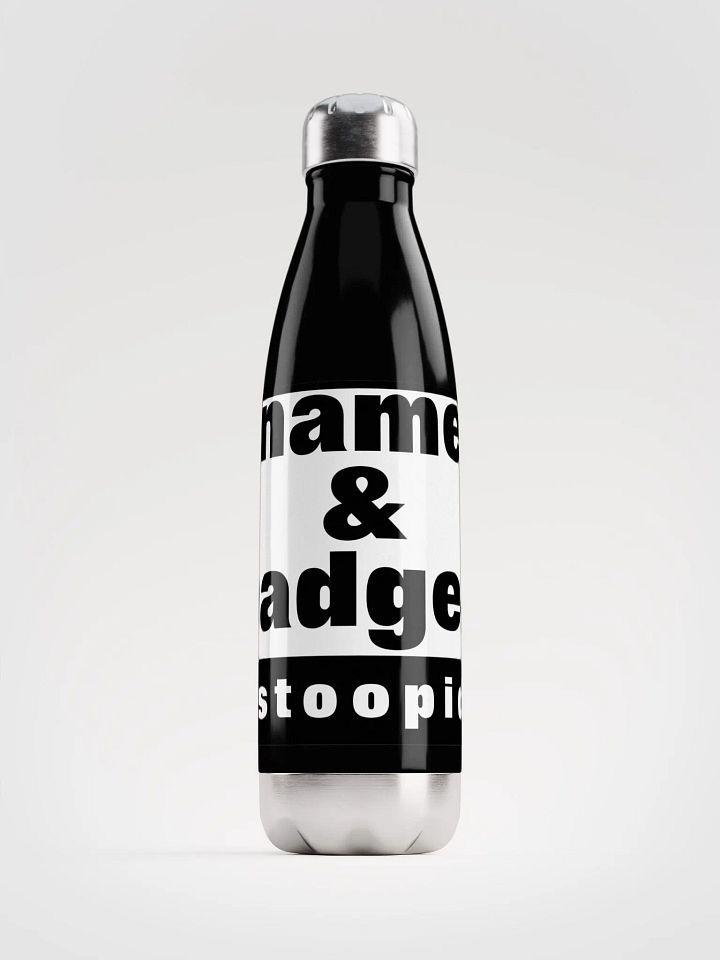 NAME AND BADGE# STOOPID product image (2)