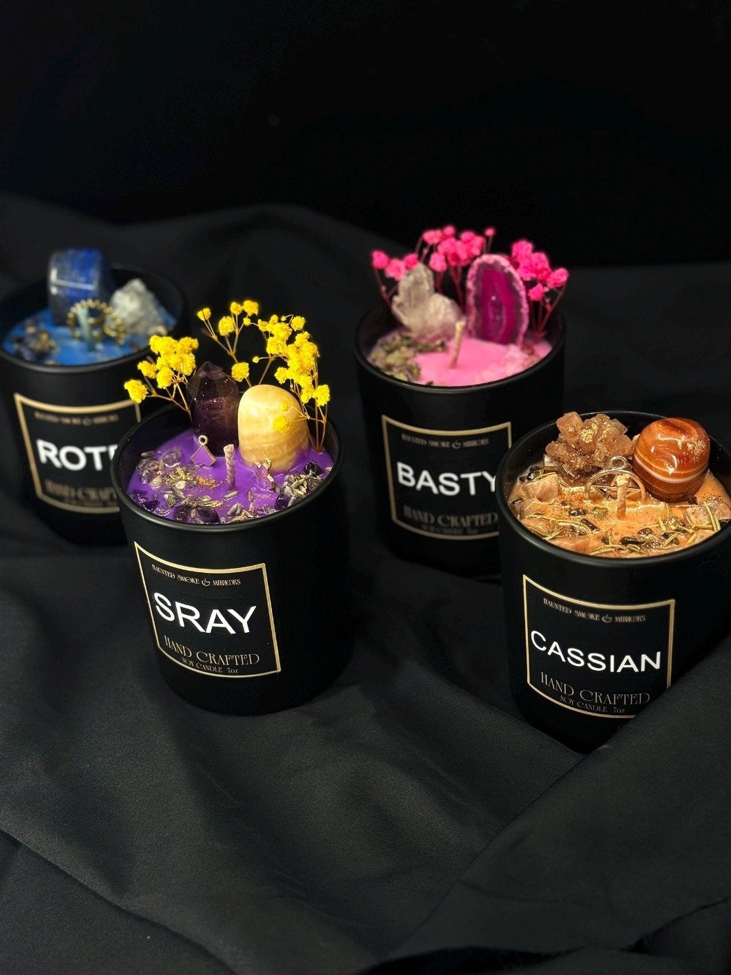 Custom Spirit Guide Crystal Candle product image (1)
