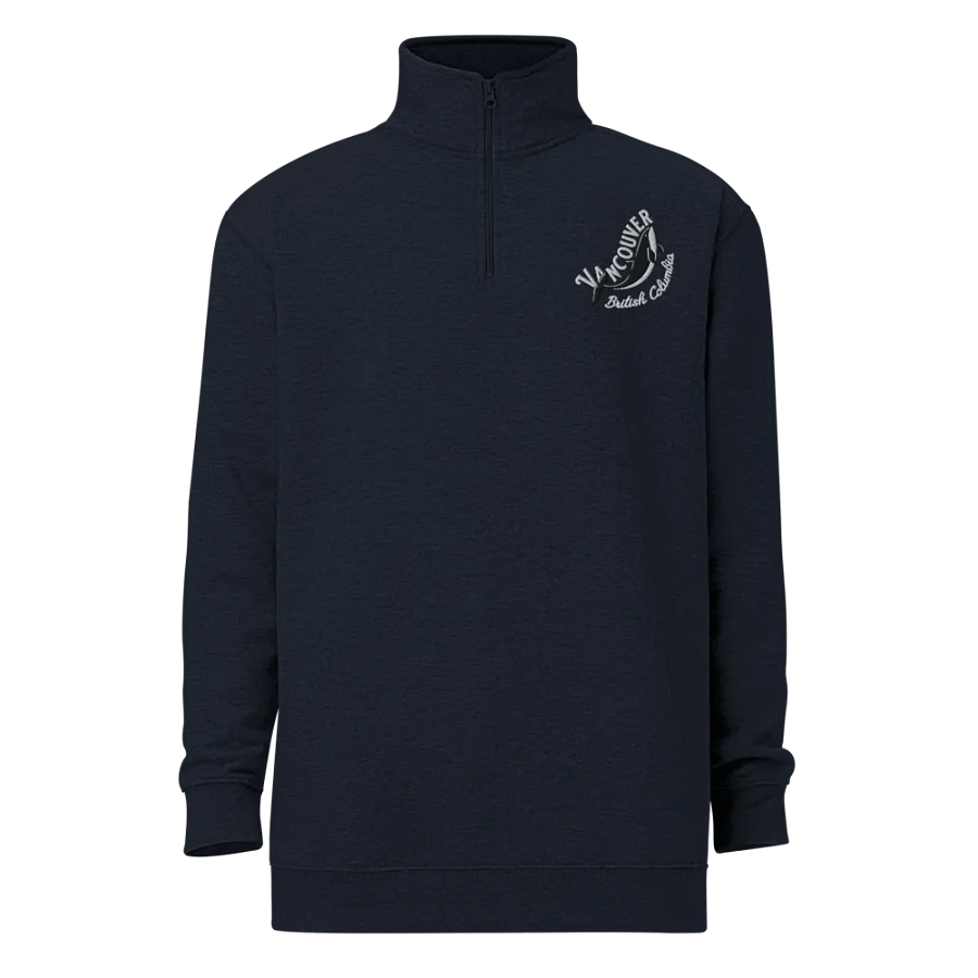 Vancouver Whale Embroidery Half Zip product image (20)