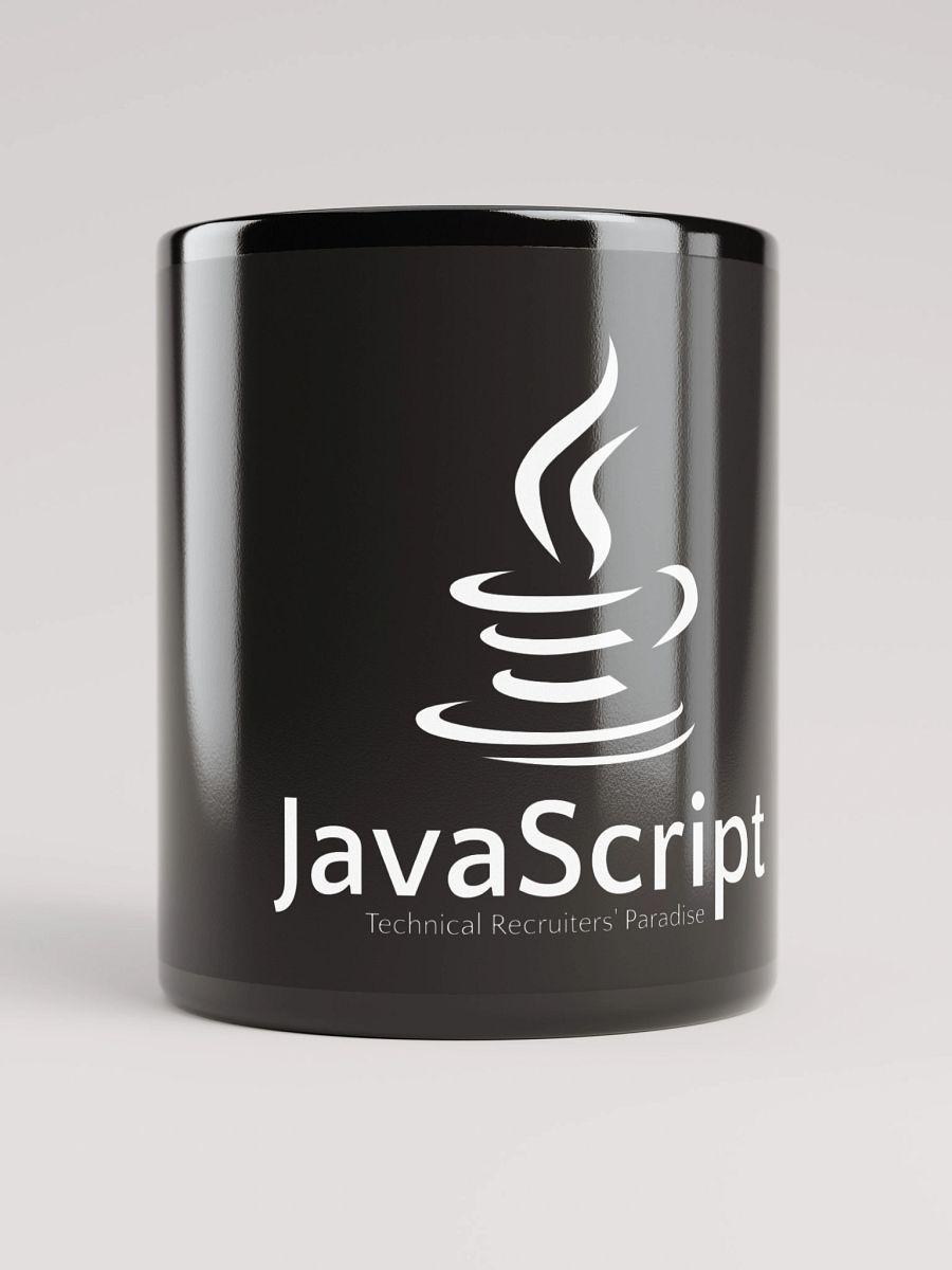 "JavaScript" mug (with the Java logo) – The Ultimate Recruiter Test product image (9)