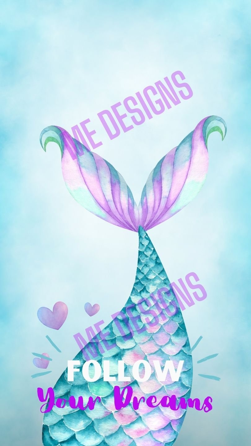 🤩 Follow Your Dreams Digital Phone Wallpaper PDF Download 🤩 product image (2)