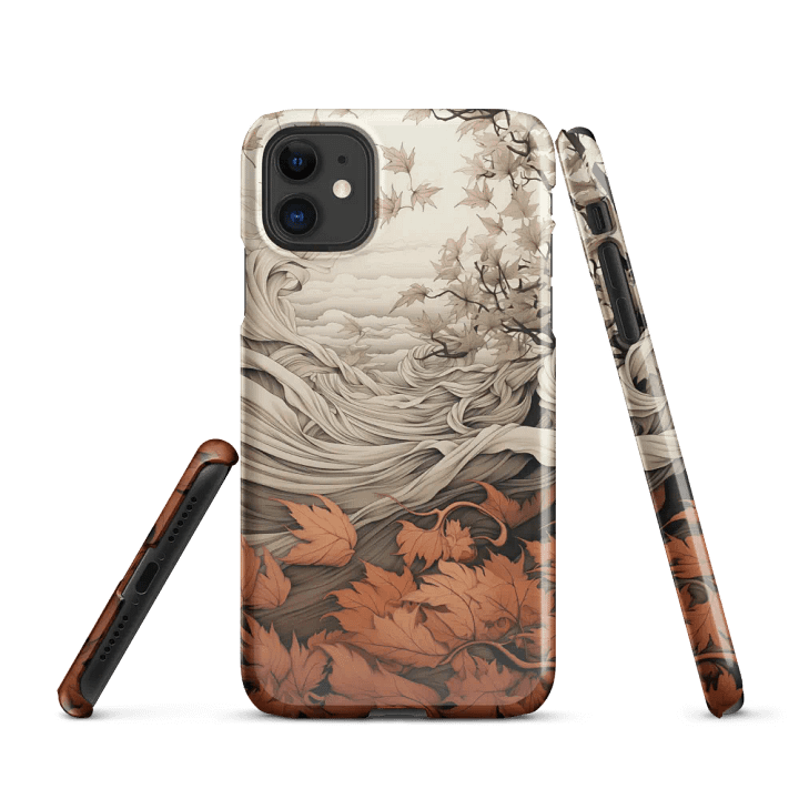 Whimsical Leaves Snap Case for iPhone® product image (1)
