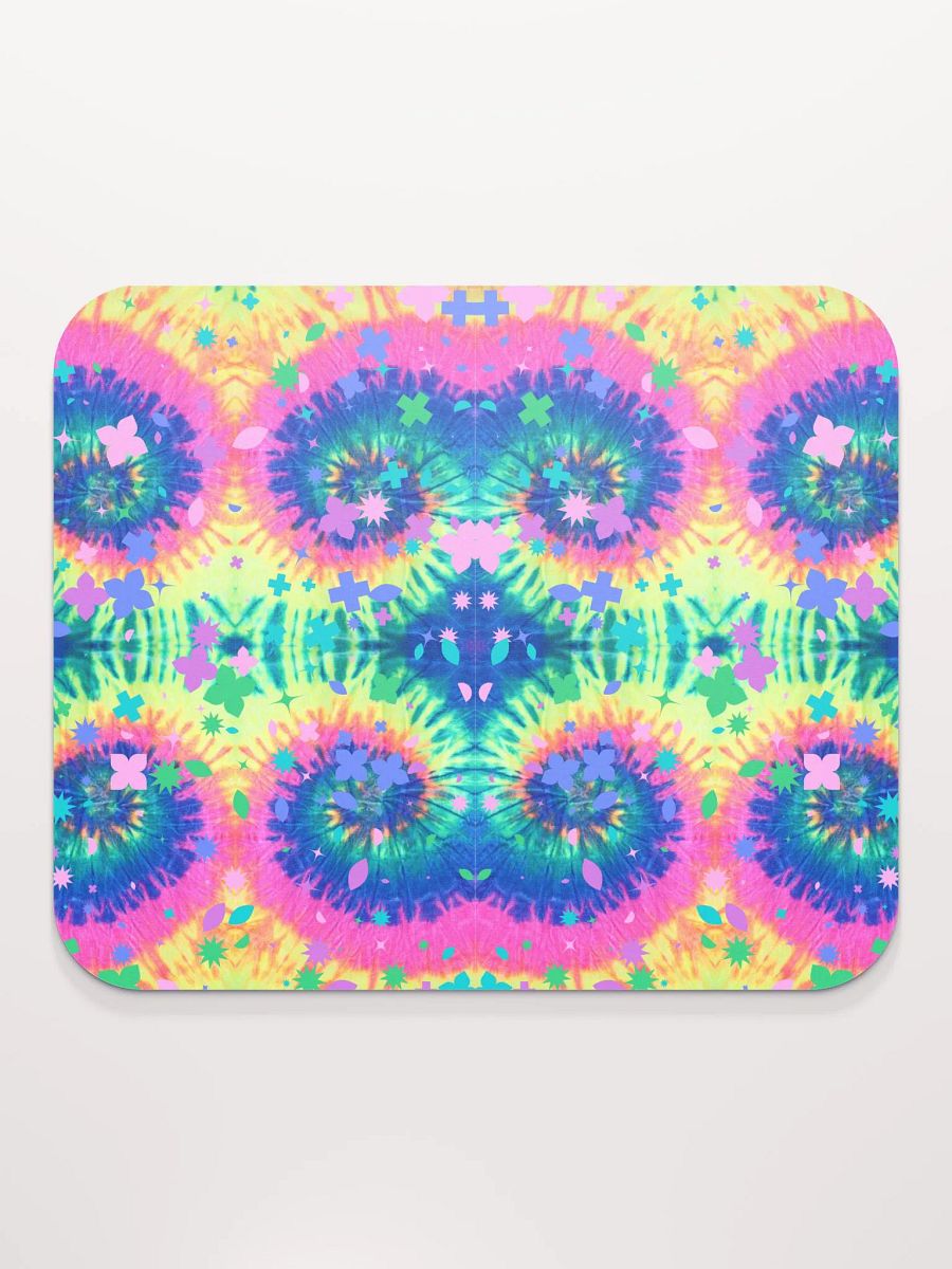 Funky Color Your World Tie-Dye Classic Mouse Pad product image (3)