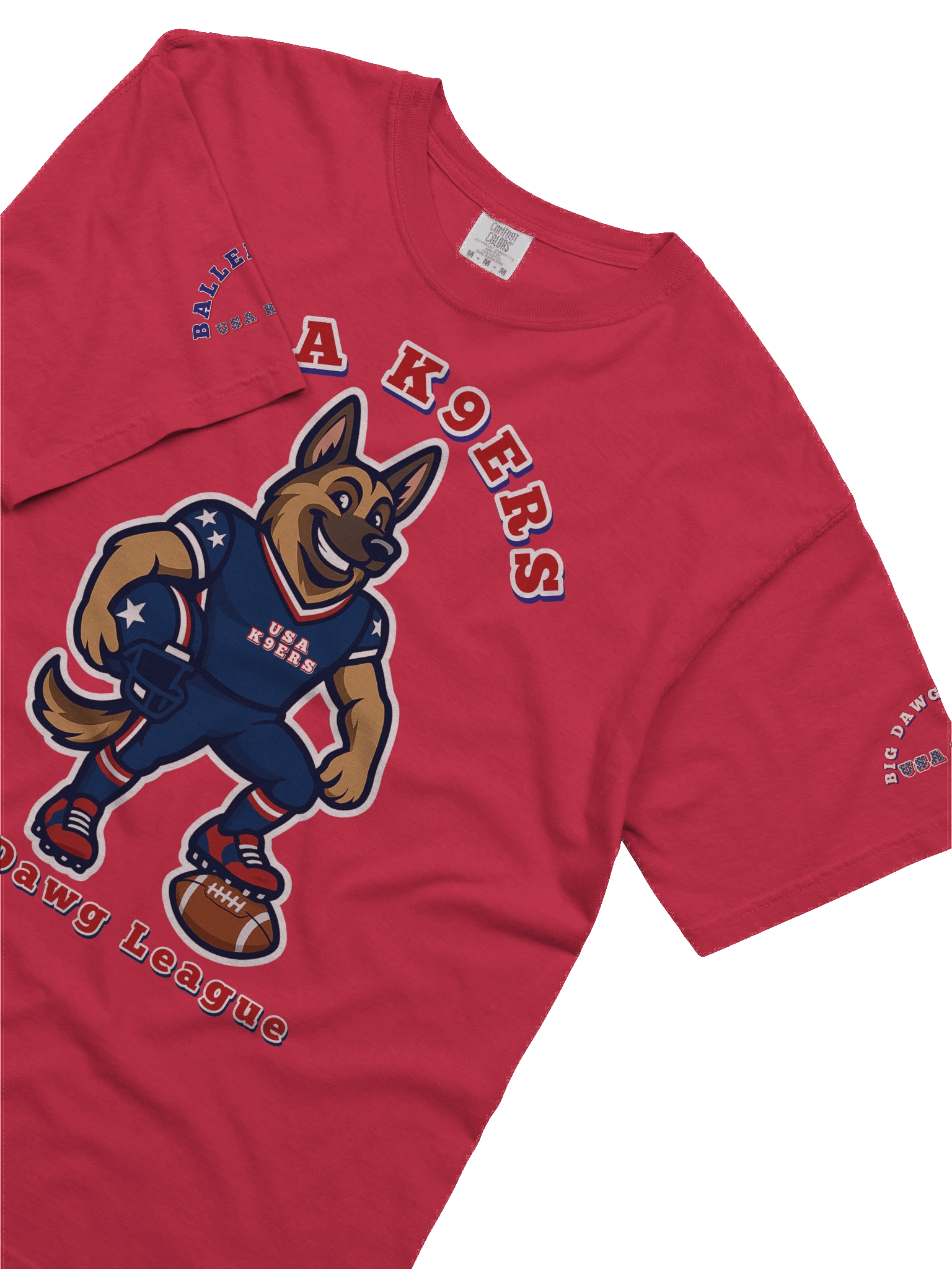 Unisex Heavyweight T-Shirt German Shepherd USA K9ERS product image (4)