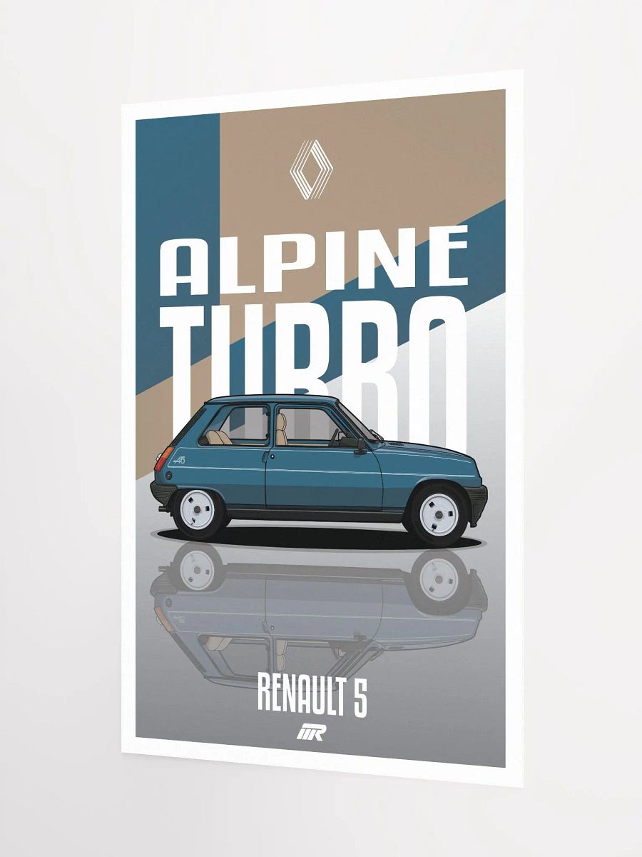 Renault 5 Alpine Turbo - Créatures Nautiques product image (7)