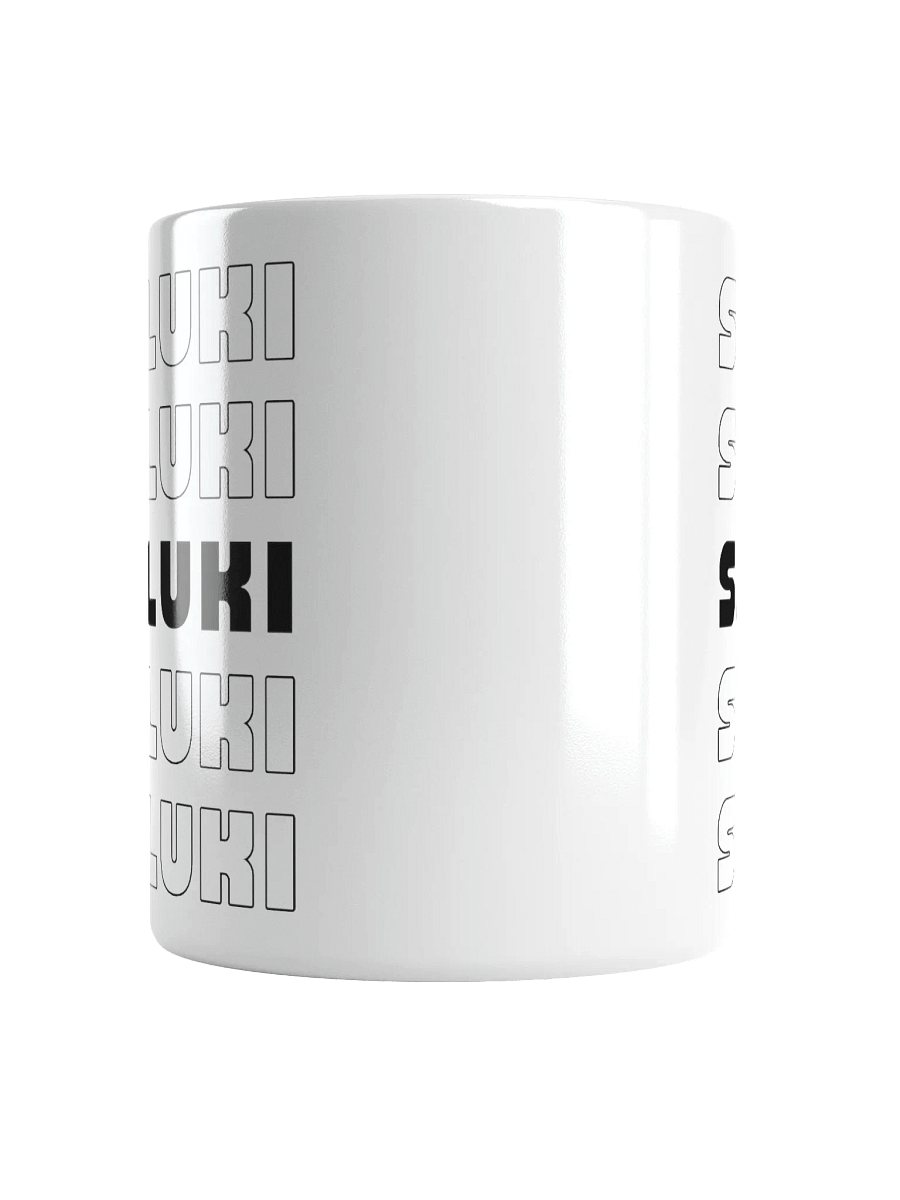 Saluki Modern Chic Small Ceramic Mug For Saluki Lovers product image (6)