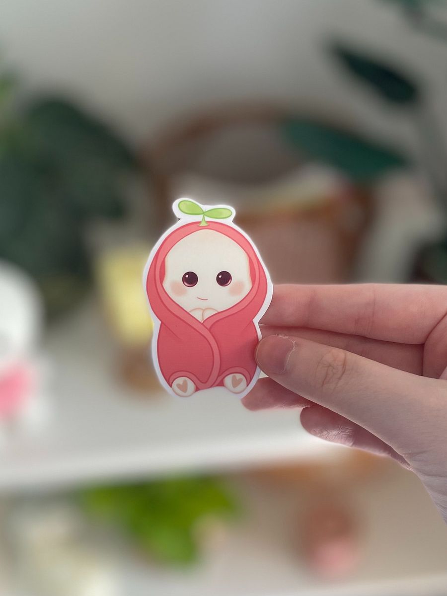 cozy bean sticker product image (1)