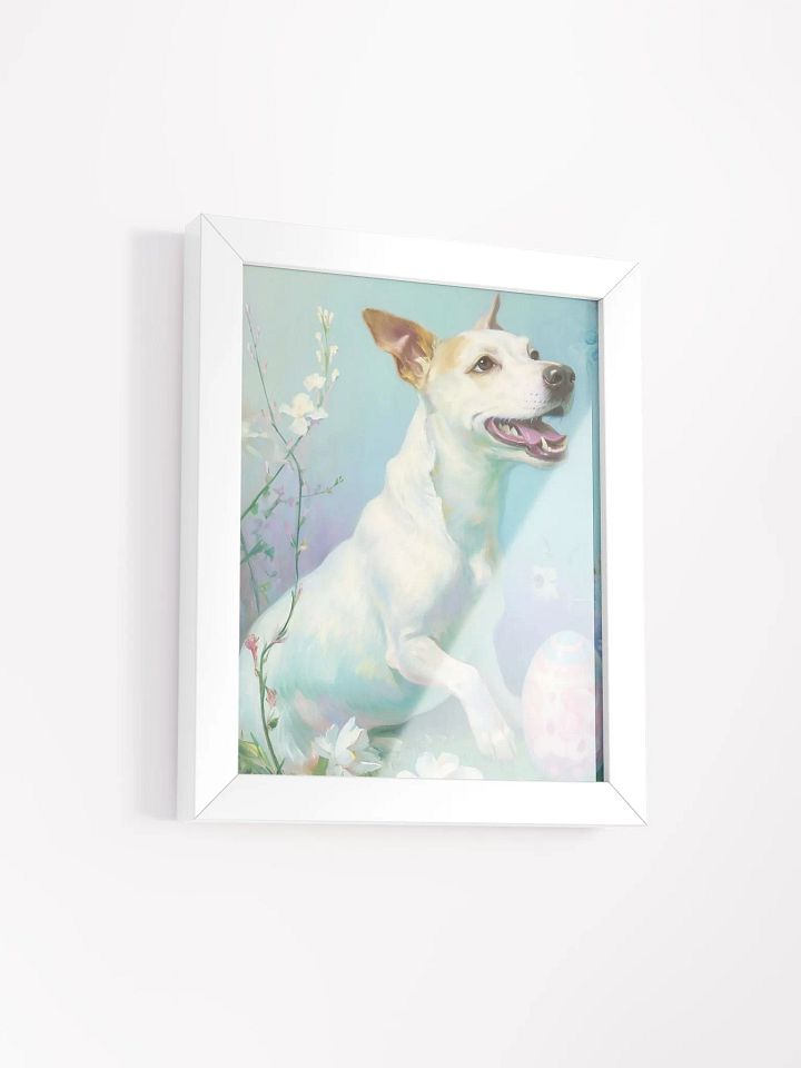Easter Paws: Serene Dog in Flower Field product image (2)