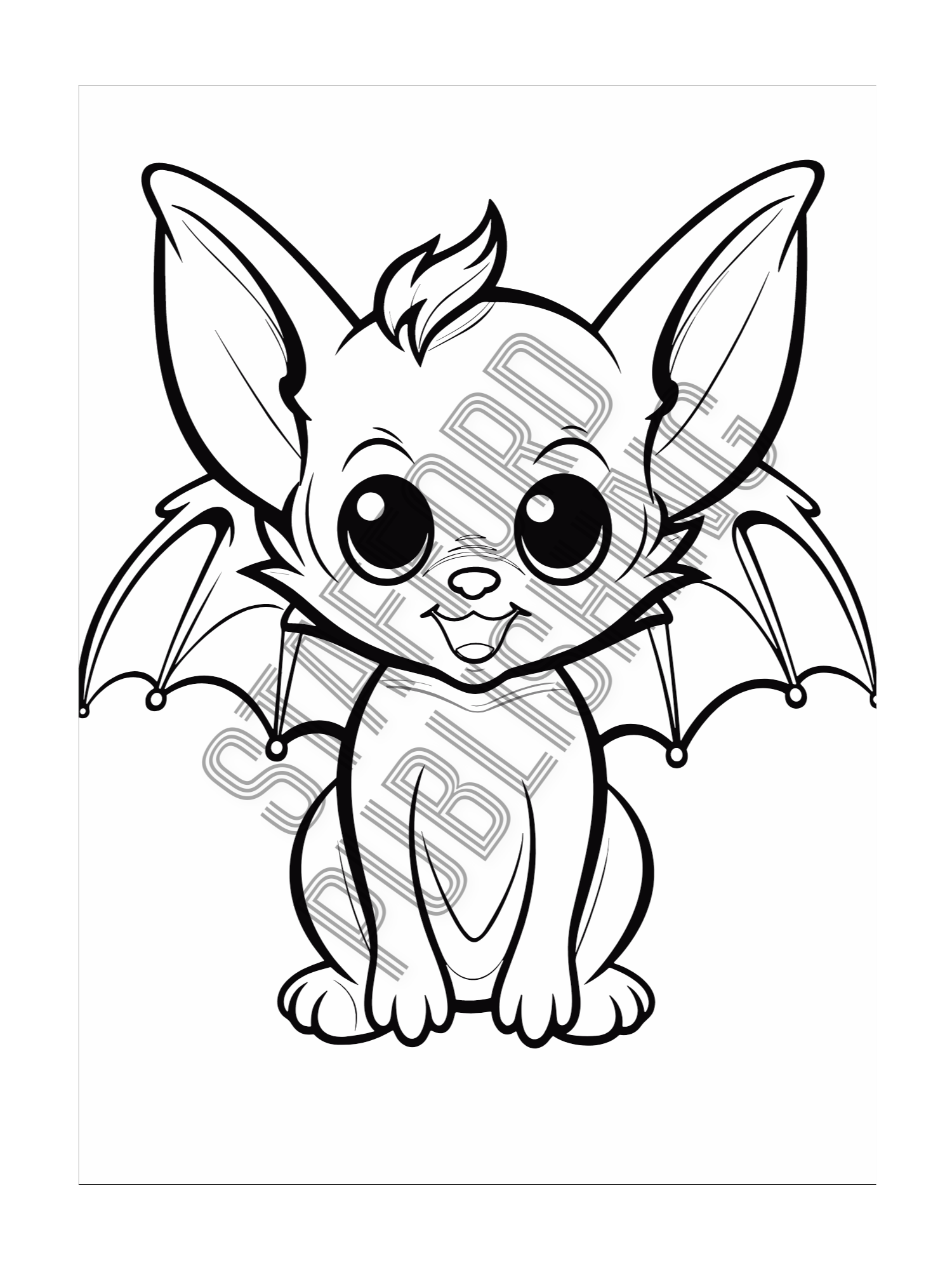 Halloween Coloring Book Printable Version product image (4)