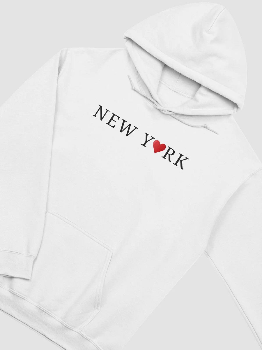 'New York" Red Heart Unisex Adventure Hoodie product image (5)