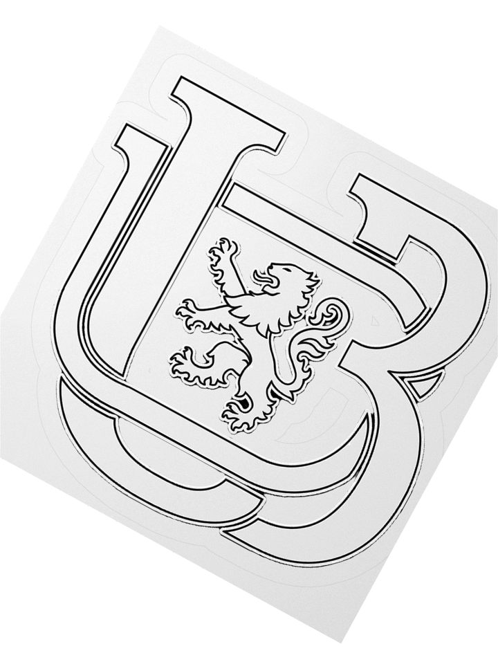 UBC " Monogram Sticker product image (2)