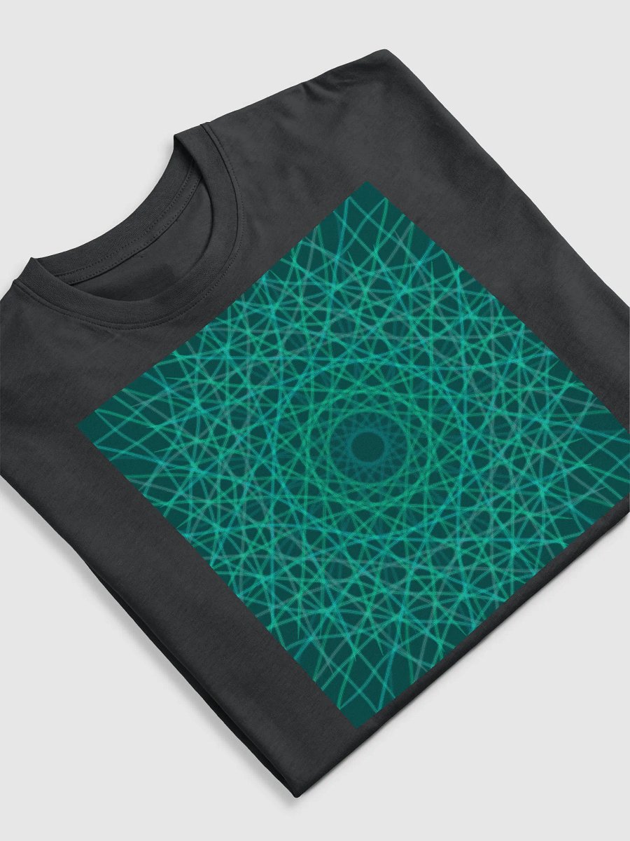Starry Aqua Geometric Men's Tee product image (5)