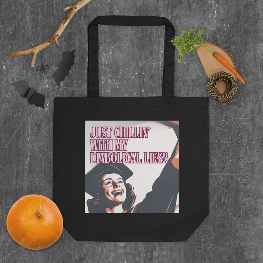 Diabolical Lies Graduation Cap Tote Bag product image (4)