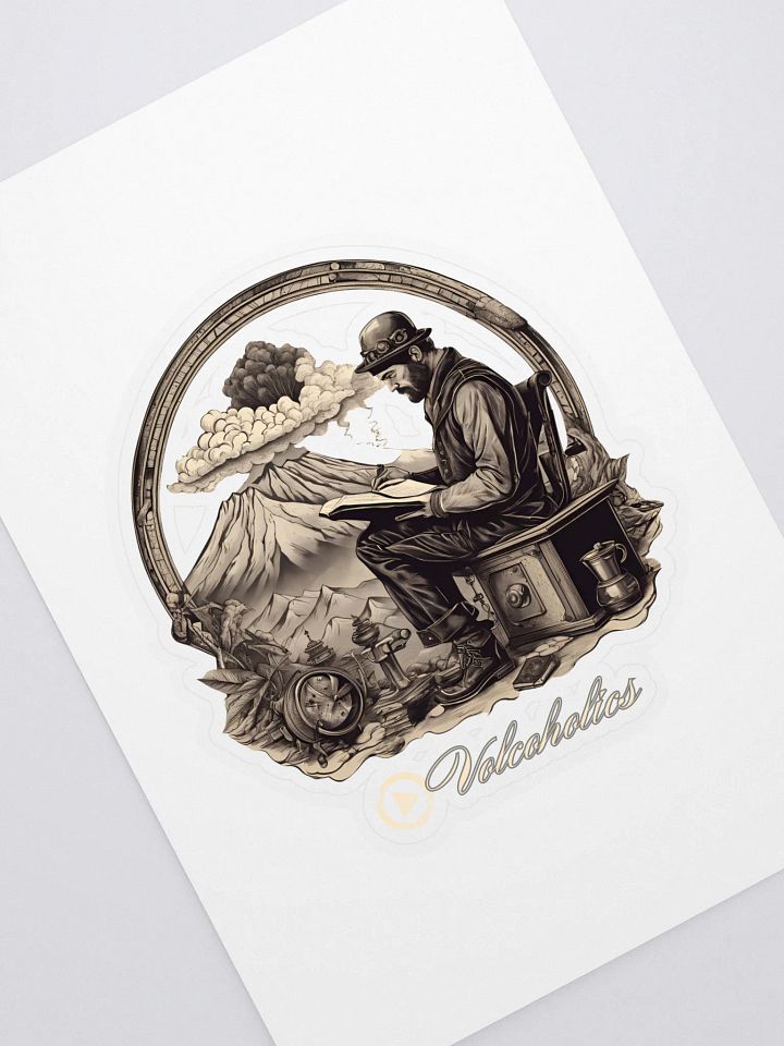 Volcanologist Fieldwork Sticker Sheet product image (1)