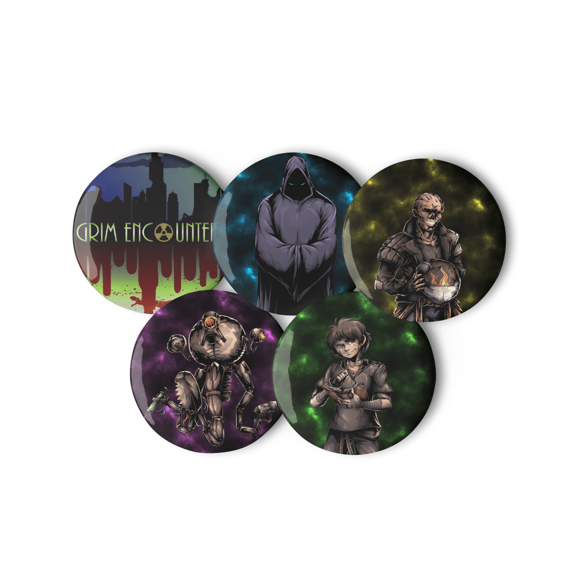 Grim Encounters Season 4 Pins product image (2)