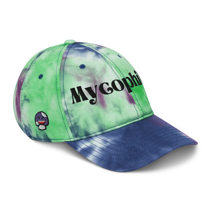 Caps de Libertad! Tie-Dye Cap (Full Mushrooms) 🍄🍄🍄 product image (2)